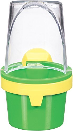 [Australia] - JW Pet Company Clean Cup Feeder and Water Cup Bird Accessory, Medium, Colors May Vary 