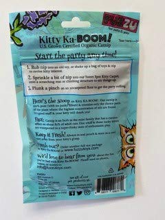 [Australia] - FUZZU Kitty KA-Boom Catnip – 100% Pure Natural U.S. Grown Certified Organic Catnip 