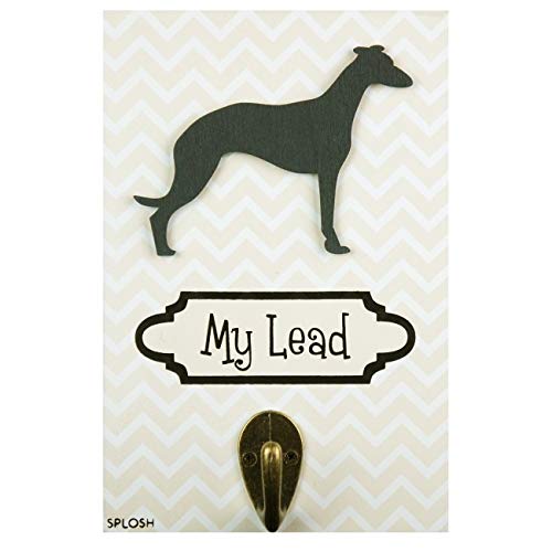 Splosh Precious Pet Dog Plaque and Dog Lead Hook Pack, Whippet. The funny signs are a personalised mini addition to any dog lovers home, and a welcomed accessory for all dogs. - PawsPlanet Australia