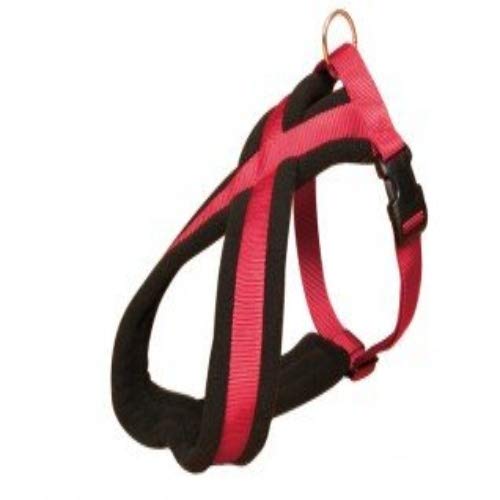 Trixie Premium Touring Dog Harness, 60 - 90 cm x 25 mm, Red - PawsPlanet Australia