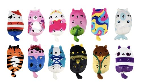 Cats vs Pickles Mystery Foil Bag 4 Inch Bean Soft Toys Plush - PawsPlanet Australia