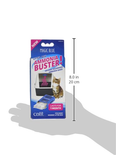 Catit Magic Blue Ammonia Buster - Reduces Urine Odour and Smells for a Fresh Cat Litter Box - PawsPlanet Australia
