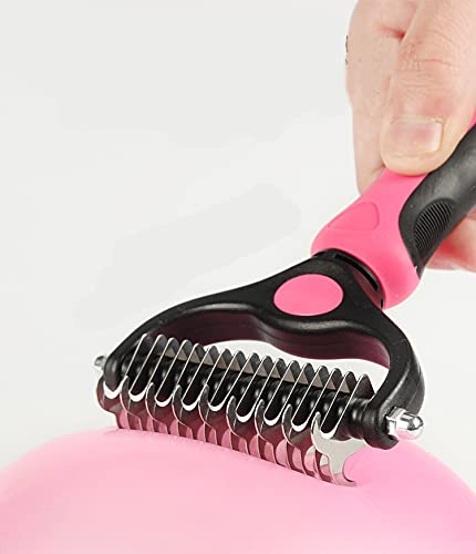 Pet Grooming Brush, Deshedding Tool for Dogs & Cats-Effectively Reduces Shedding by up to 95% for Short Medium and Long Pet Hair - PawsPlanet Australia