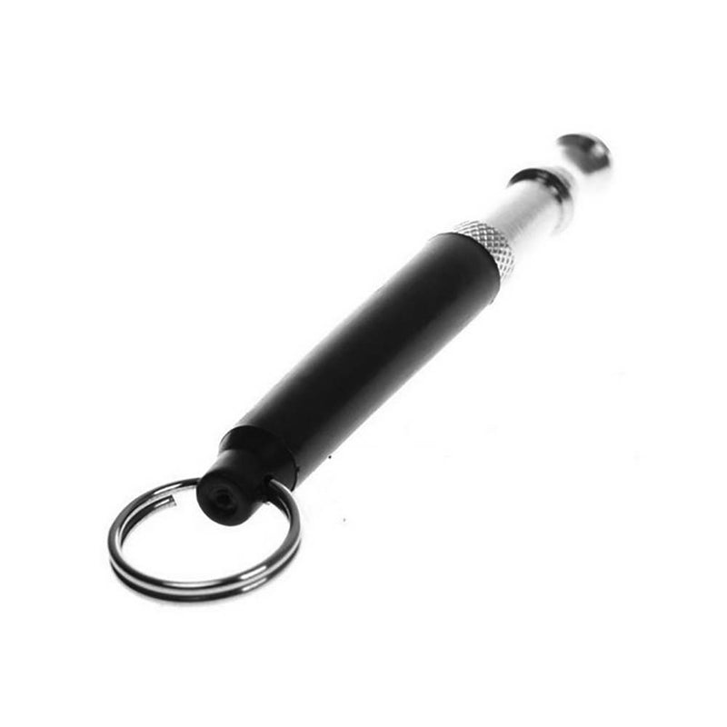 Vankra Dog Training Whistle, Flute Ultrasonic High Pitch Silent Whistle for Neighbors' Dogs Stop Barking Pet trainer Drive Big Dogs away (Black) Black - PawsPlanet Australia