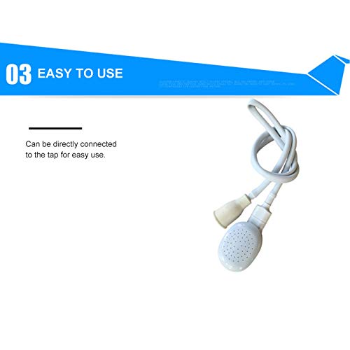 Pet Shower Sprayer, Pet Dog Cat Shower Head, Hair Wash & Full Body Clean Spra Washing With Hose Pet Bath Handheld Showerhead to Washing Hair Wash Shower Hot Bath - PawsPlanet Australia