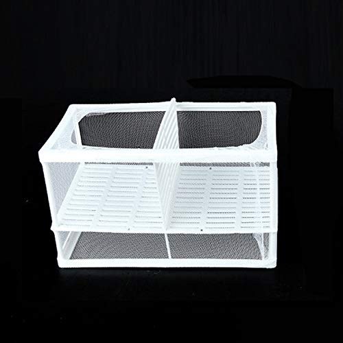 Aquarium Fish Breeder Box Hatching Incubator Isolation Box 3 Rooms Fish Breeding Box with Sucking Disc Fish Hatchery Equipment for Fish Tank Baby Fishes Shrimps Guppy Fishes Clownfishes A Large Size - PawsPlanet Australia