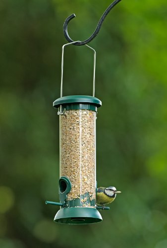 RSPB 9 inch Hanging Classic Seed Feeder for Mix Seed Blends, Nyjer Seed, Sunflower, Supporting the RSPB Charity, Easy Clean for Garden & Outdoor use - PawsPlanet Australia