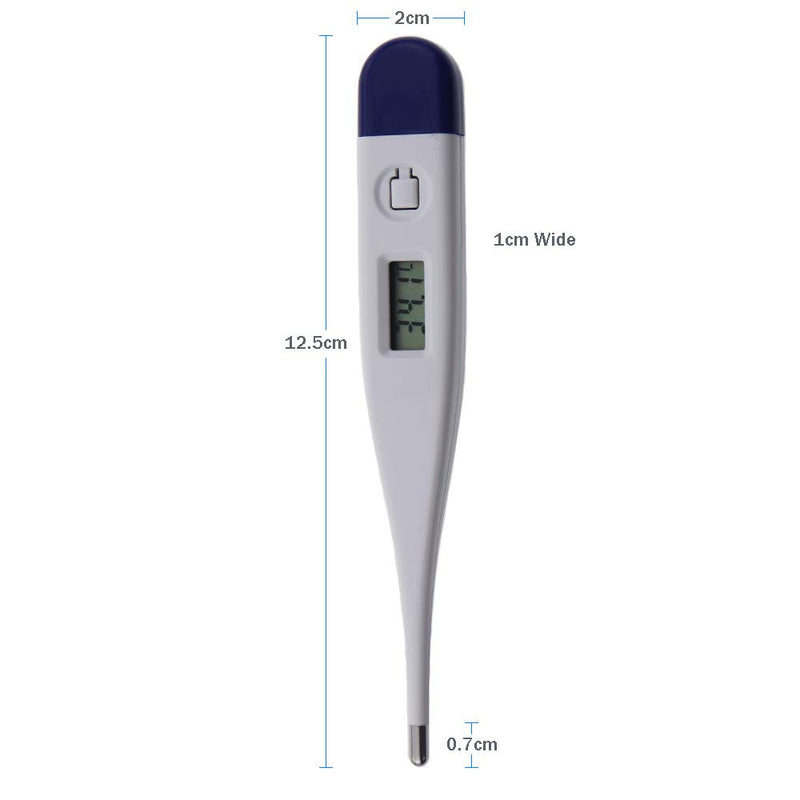 Digital Vets Thermometer For Pet Owners of Dogs Cats Horses Animals With FREE Veterinary Hobday's Spec Chart - PawsPlanet Australia