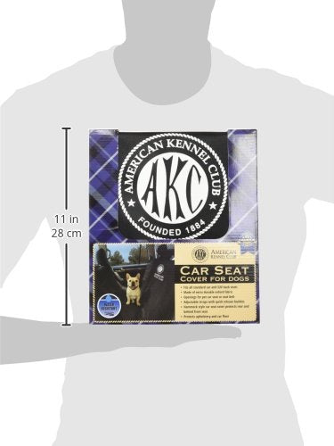 [Australia] - American Kennel Club Carseat Cover for Dogs Black 