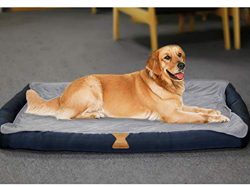 BePetMia Cooling Mat for Dogs and Cats, Pet Dog Cooling Mat 110 x 80 cm, Self-Cooling Mat, Cooling Pad, Washable Summer Cat Dog Cooling Blanket, Sleeping Blanket, Perfect for Home and On the Go 100*80 - PawsPlanet Australia