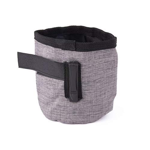 [Australia] - ZippyPaws - Portable Belt Adventure Dog Treat Bag Graphite 