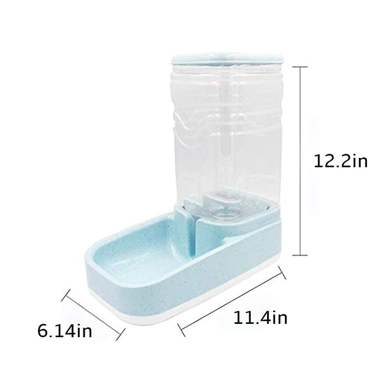 Dog Water Dispenser,Pet Automatic Waterer,3.8L Gravity Water Dispenser Station Self-Dispensing Drinking Fountain for Cats/Dogs Bowl - PawsPlanet Australia