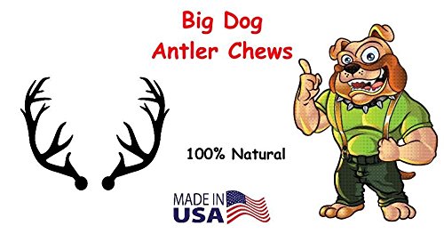 [Australia] - Big Dog Antler Chews Brand - XL Deer Antler Dog Chew - Extra Large, Jumbo, for Large Dogs and Puppies Who are Aggressive Chewers 