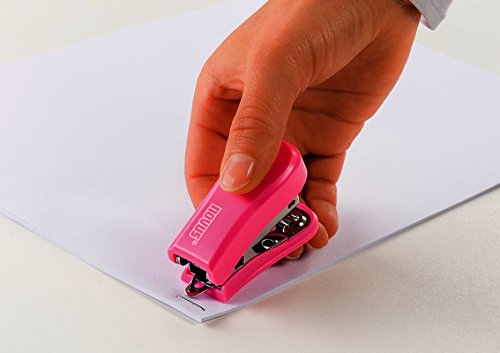 Novus mini stapler, pink - PawsPlanet Australia
