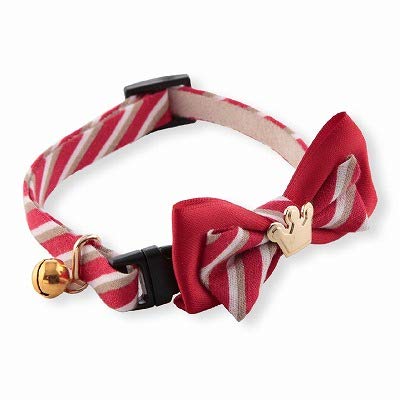 Necoichi Regal Crown Cat Collar (Red) - PawsPlanet Australia