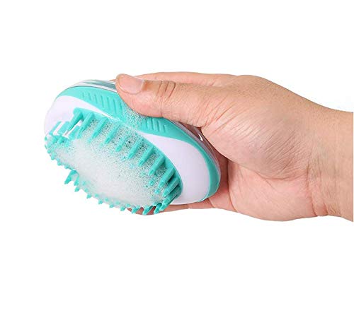 Dusenly 2 in 1 Pet Bath Brush Grooming Brushes Massage Foaming Shower Pet Cleaning Hair Multifunctional Tools - PawsPlanet Australia