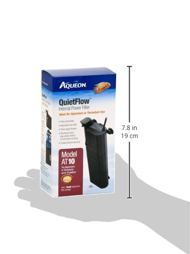 Aqueon Quietflow Internal Power Filter 10 Gallon Standard Packaging - PawsPlanet Australia