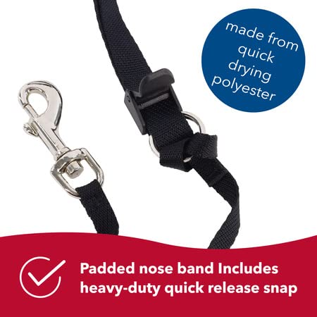 Coastal Pet - Walk 'n Train - Dog Head Halter - Black - Medium - Size 2 - PawsPlanet Australia