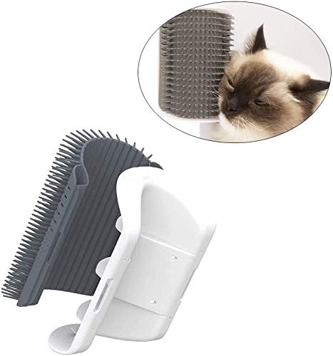 VICSPORT Cat Self Groomer Brush with Catnip Cats Wall Corner Massage Comb Grooming Brushes for Kitten - PawsPlanet Australia