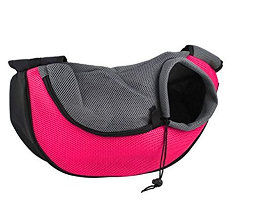 BENWEI Classics Breathable Dog Front Carrying Bags Mesh Comfortable Travel Tote Shoulder Bag For Puppy Cat Small Pets Slings Backpack Carriers - PawsPlanet Australia