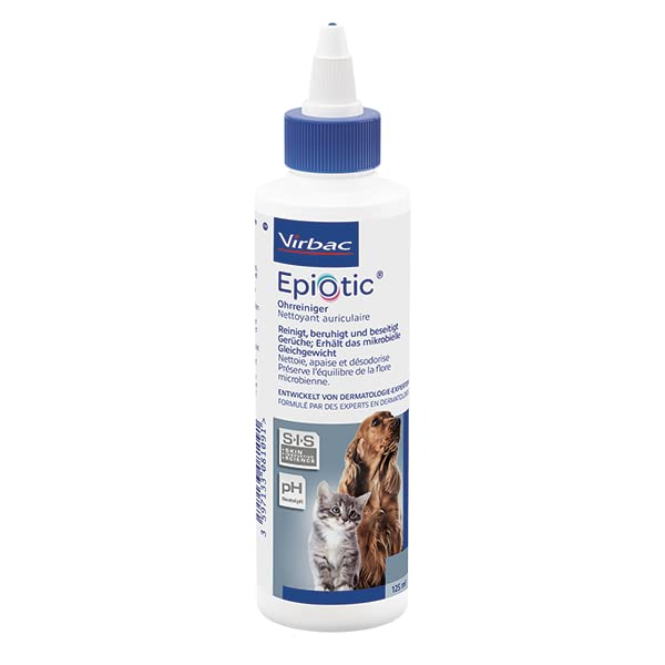 Virbac Epiotic Ear Cleaner for Animals - Bundle - 3 x 125 ml - PawsPlanet Australia