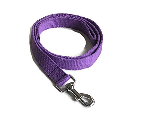 Smarty Pawnts Premium Cotton Dog Leashes, Purple - PawsPlanet Australia
