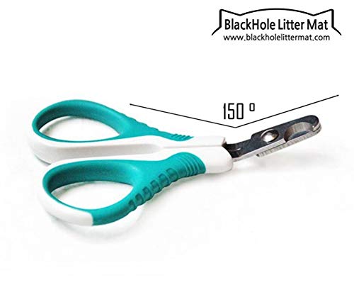 [Australia] - Blackhole Cat Nail Clippers Innovative 150 Degree Angled Clipping Head Design- Safe & Comfortable 