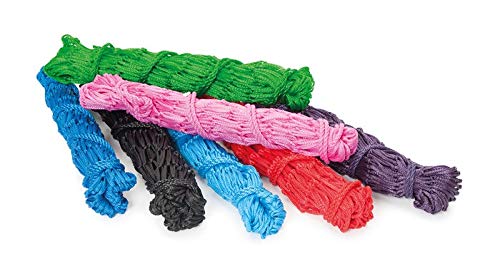 Shires Premium Poly Cord 2" Hole Slow Feed Pony Hay Net - Pink - PawsPlanet Australia