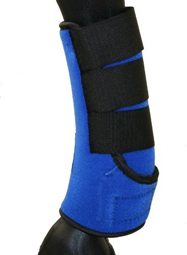 [Australia] - AJ Horse Neoprene Sport Medicine Boots Royal Blue Small 