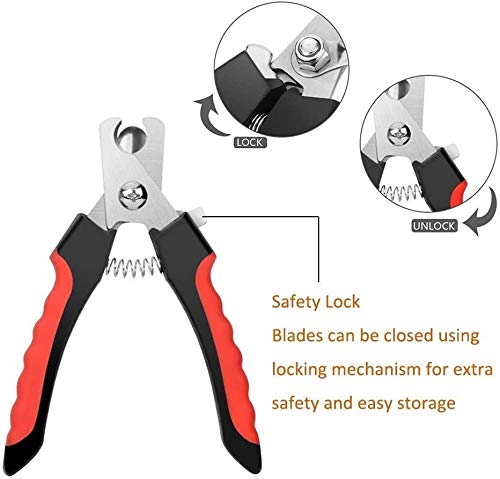 Anigood Pet Dog Puppy Cat Claw Nail File Trimmer Pliers Scissors Clippers Safe Tool - PawsPlanet Australia