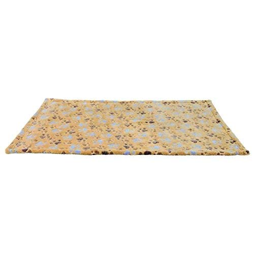 Trixie Laslo Fleece Blanket, 100 x 70 cm, Beige - PawsPlanet Australia