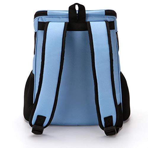 N\C Backpack for Small Pet,Travel Bag,Dog,Cat/Rabbit S（under 6lbs) Blue - PawsPlanet Australia