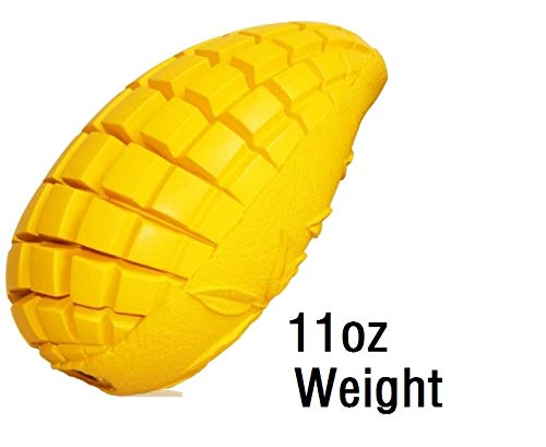 [Australia] - LPHSNR Dog Chew Toys for Aggressive Chewers Large Dogs, Indestructible Tough Dog Toys Interactive Durable with Mango Scent, Dental Clean Highly Bite Resistant XLarge 11oz 