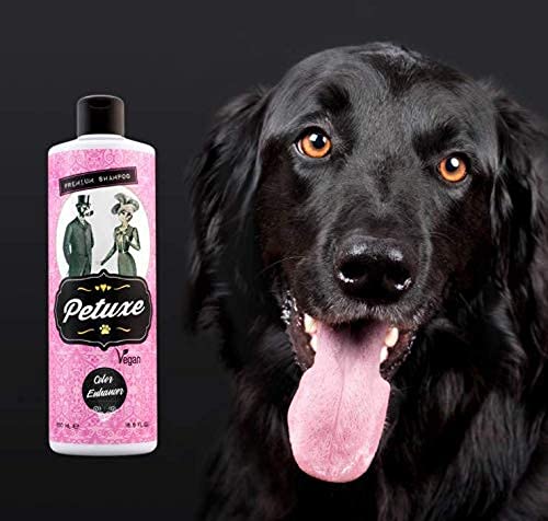 Petuxe Vegan Shampoo for Dogs and Pets, Black Hair – 200 ml 200ml - PawsPlanet Australia