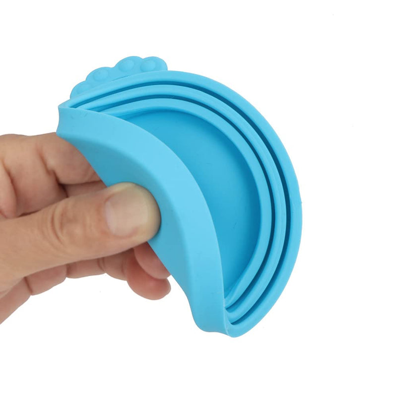 SHENQIDZ 3 Pack Pet Food Can Covers Lids Universal BPA Free & Dishwasher Safe/Silicone Dog&Cat Food Can Lid Covers (green+blue+orange) green+blue+orange - PawsPlanet Australia