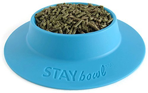 [Australia] - STAYbowl Tip-Proof Bowl for Guinea Pigs and Other Small Pets - Sky Blue - Large 3/4 Cup Size New 