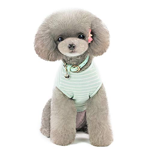 Pet Heroic Small Dog Cat Puppy Knit Jumper Sweater Clothes Comfortable Small Dog Jumper Cat Sweater Puppy Sweater Clothes for Small Dogs Cats Puppy Pink Red Blue Grey Grass - Weight 1.2-9.0 KGS S - PawsPlanet Australia