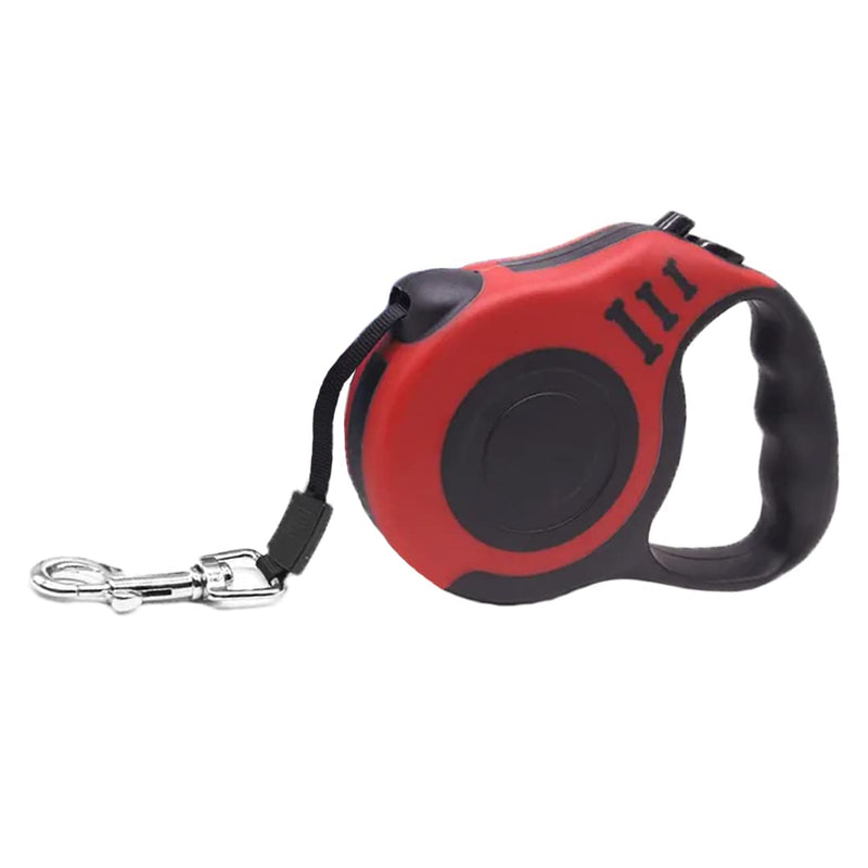 Retractable Dog Leash with Tangle-Free Design, 16 ft Dog Retractable Leash is Perfect for Safe and Comfortable Walking with Your Pet - Suitable for Dogs Red - PawsPlanet Australia