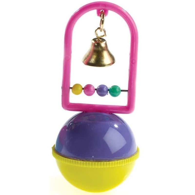 Class-ic Kelly Ball & Bell Bouy Caged Bird Interactive Bead & Bell Toy Budgies Parrotlets - PawsPlanet Australia