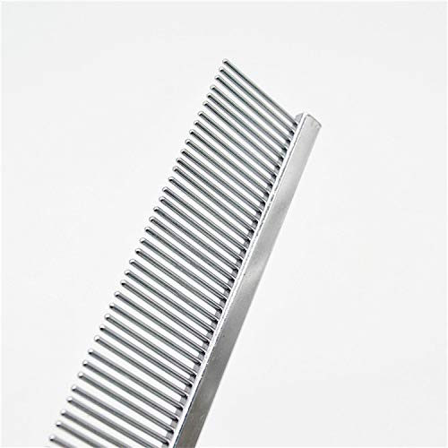 CathEU Pet Grooming Comb Rake Brush Tool For Long, Steel Shedding Brush with Slip-Proof Handle, Pet Grooming Tool for Small (color) color - PawsPlanet Australia