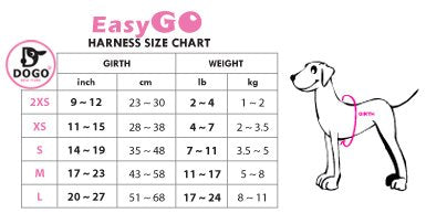 [Australia] - DOGO Pet Fashions EasyGO Basic (Black, Small) 