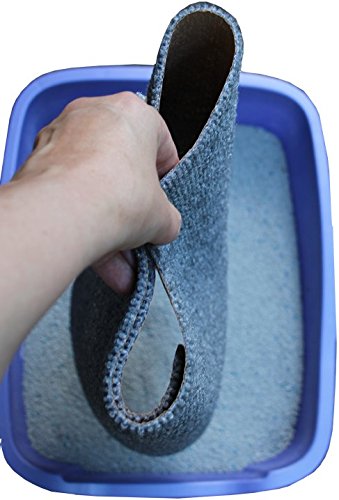 [Australia] - Drymate Cat Litter Mat, 100% Phthalate Free and BPA Free – Safe Kitty Litter Mats – Reduces Litter Tracking, Soft Material for Paws (Machine Washable) Large - 20" x 28" 