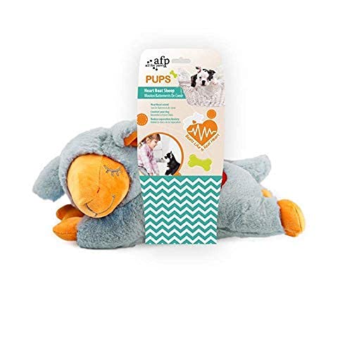 ALL FOR PAWS AFP Little Buddy - Heart Beat Sheep Grey - PawsPlanet Australia