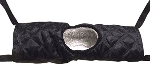 Little Friends Tunnel Tube Rat Ferret Toy, Black Paw Print - PawsPlanet Australia