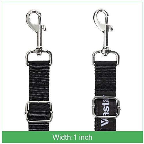 Vastar Double Dog Walker, Adjustable Heavy Duty Double Dog Leash for Pets, No Tangle Two Dogs Training Leash for Dogs up to 110 Pounds, Premium Quality Dog Leash Coupler for 2 Dogs - PawsPlanet Australia