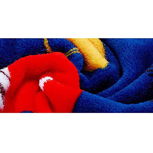 [Australia] - Pet Blanket Blue Cat in Mug Soft Fleece Navy Kitty 