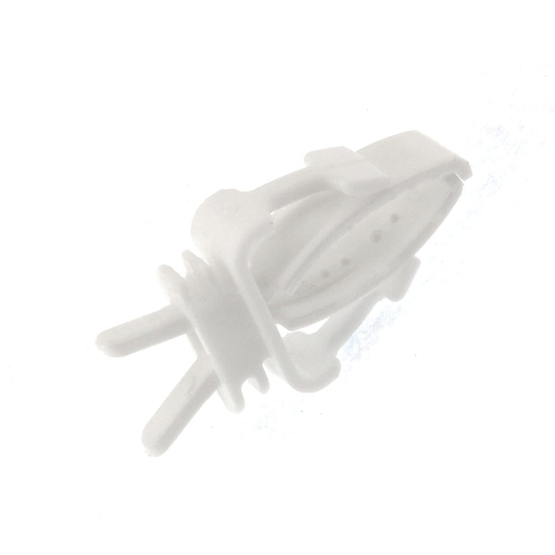 Birds Food Holder heyous 6pcs Bird Cage Food Holder Clips White Pet Parrot Fruit Vegtable Clips Cuttlefish Bone Feeder Device Pin Clamp Bird Cage Accessories - PawsPlanet Australia