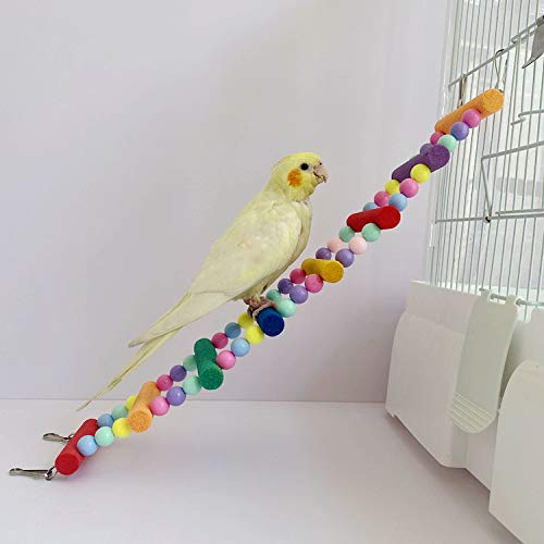 [Australia] - Birds Parrot Swing Toys 10pcs, Rattan Chewing Hanging Perches Bird Cage Hammock Swing Toy Bed Ladder Budgie for Small Parrots, Conures, Love Birds, Small Parakeets Cockatiels, Macaws, Finche 