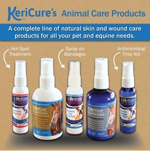 KeriCure Champion Seal - Champion Shield Silver Liquid Bandage Combo Pack; Spray on Liquid Bandage; 4oz Spray Wound Care for Horses and Large Animals - PawsPlanet Australia