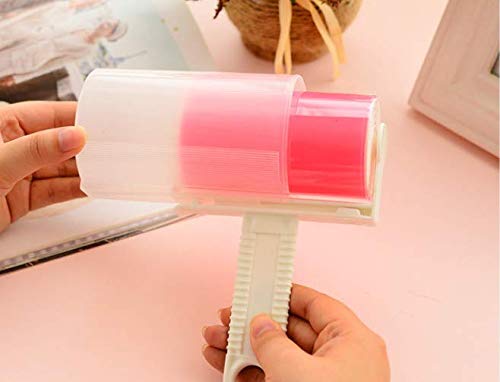 Lint Roller Reusable Pet Hair Remover, Washable Pet Hair Roller with Handle and Cover and Travel Size Roller（4 Pack Washable Sticky Rollers - PawsPlanet Australia